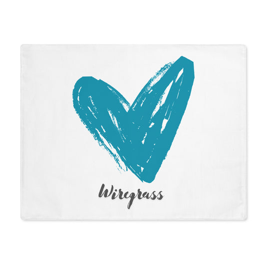 Wiregrass Placemat, 1pc (Teal)