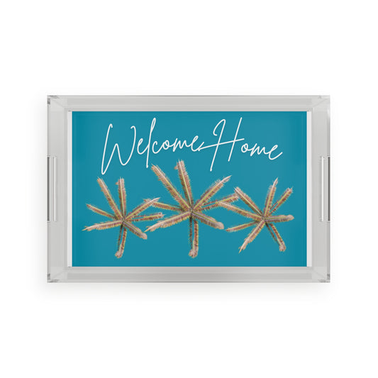 Wiregrass Welcome Home Acrylic Serving Tray