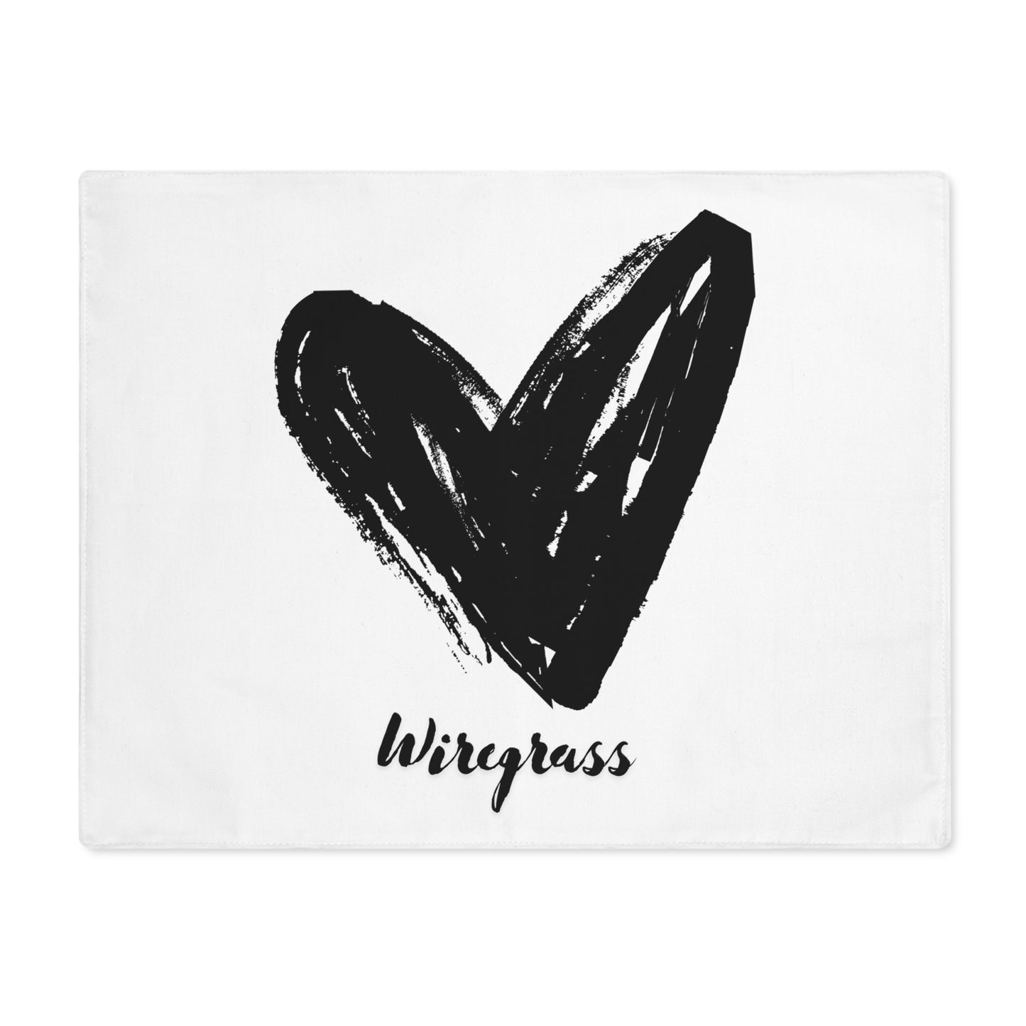 Wiregrass Placemat, 1pc (Black)