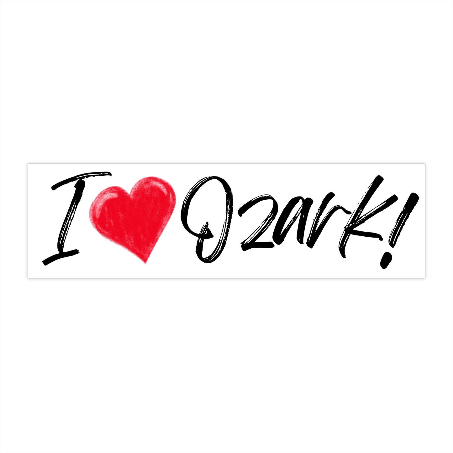 I Love Ozark! Bumper Sticker