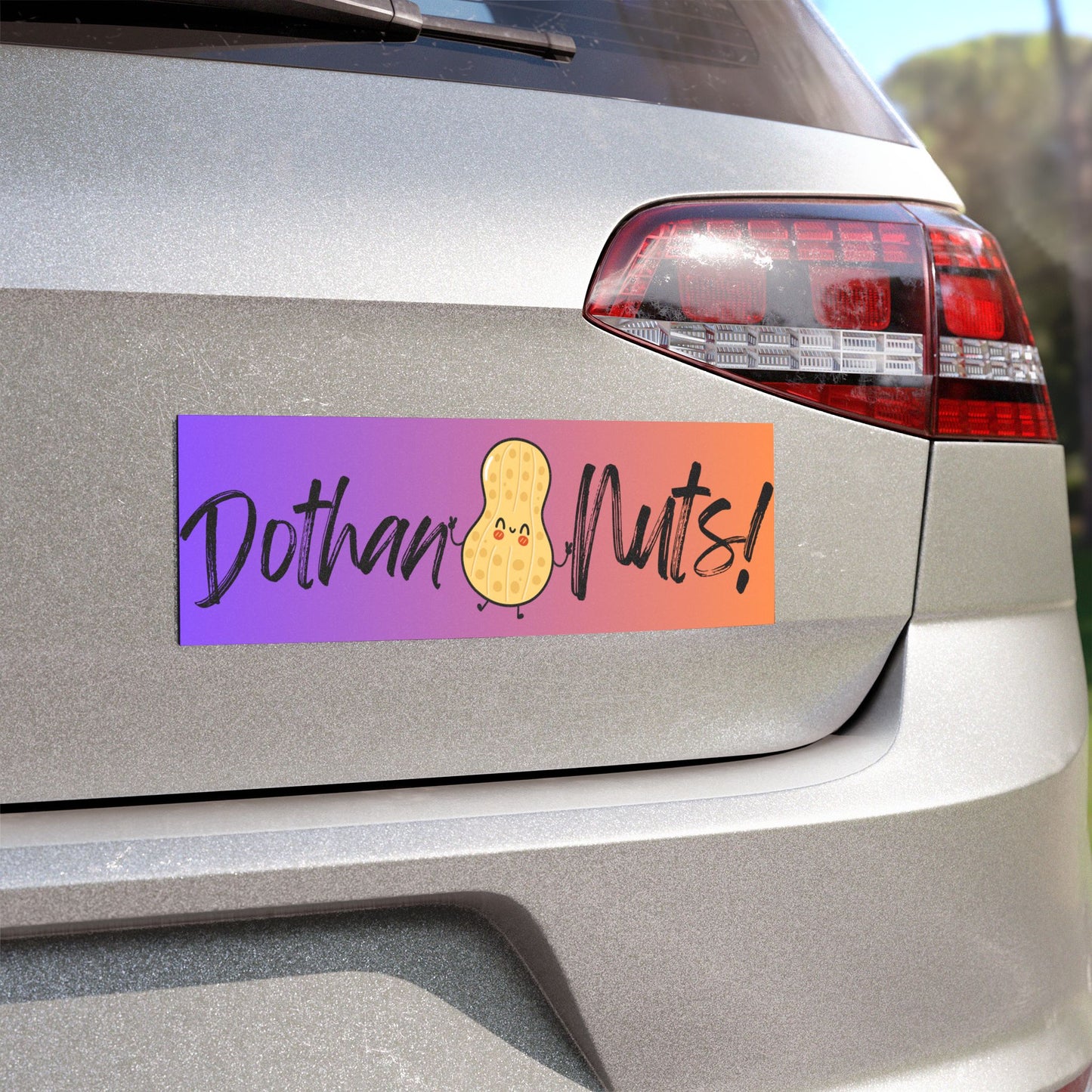 Dothan Nuts! Car Magnet