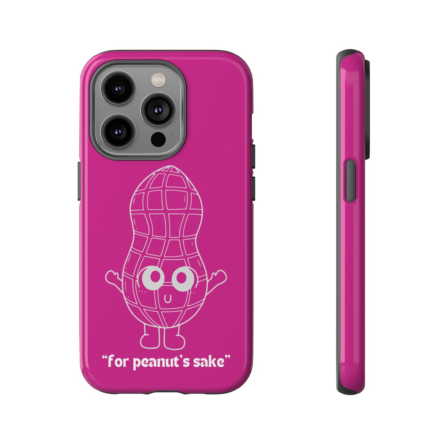 Peanut Cell Phone Tough Case (pink)