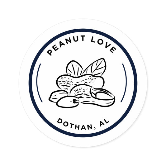 Peanut Love Vinyl Sticker