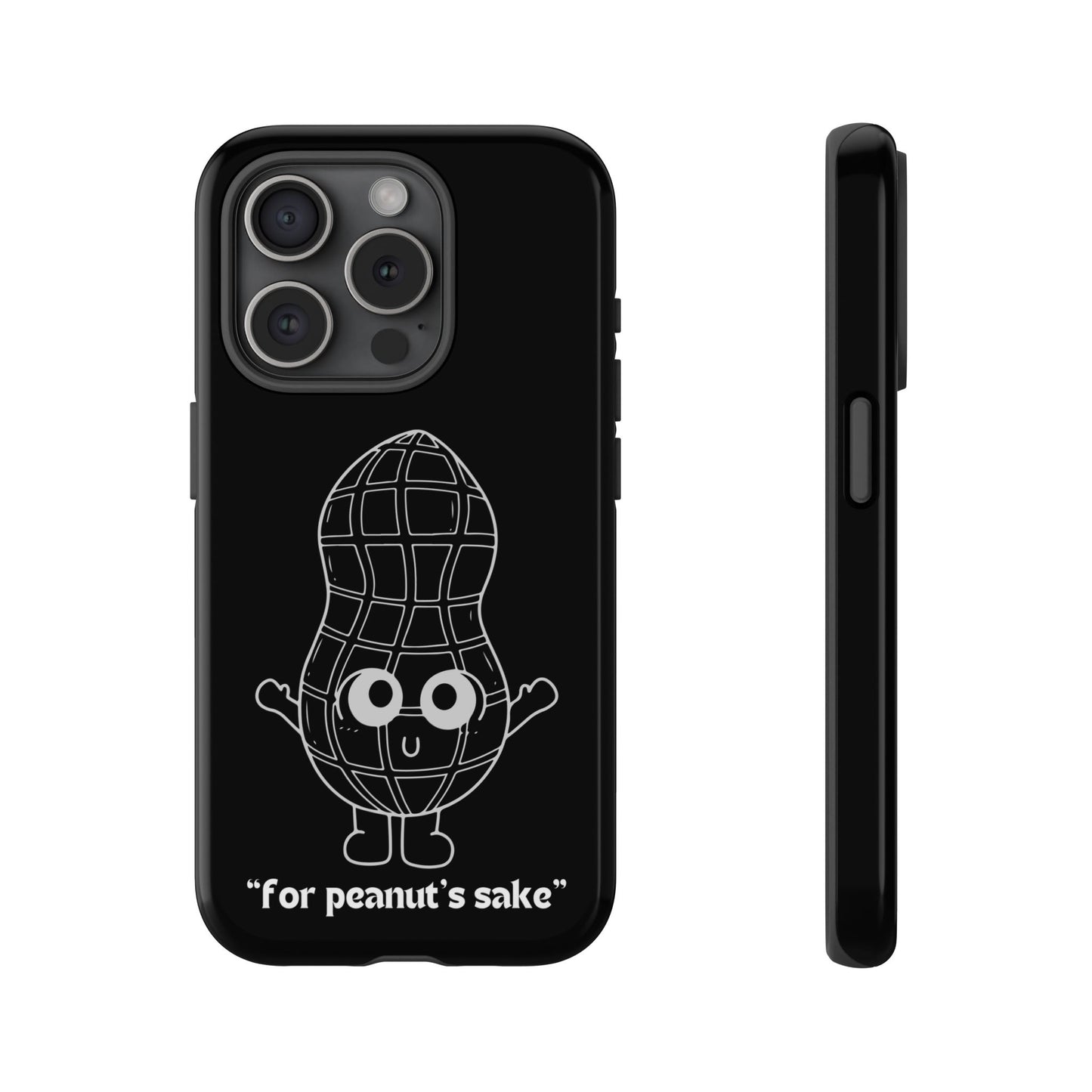 Peanut Cell Phone Tough Case (black)