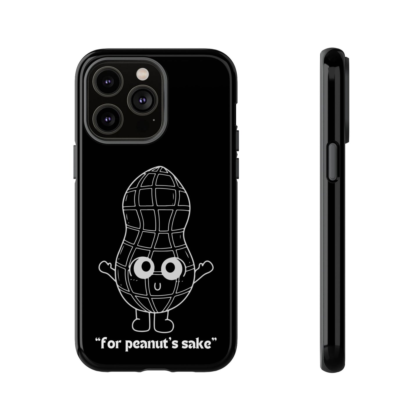 Peanut Cell Phone Tough Case (black)