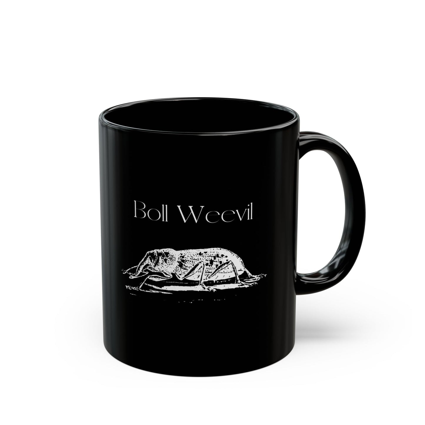 Boll Weevil Wikipedia Ceramic Mug (11oz) Black