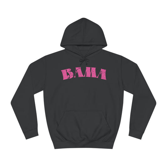 BAMA Pink College Hoodie