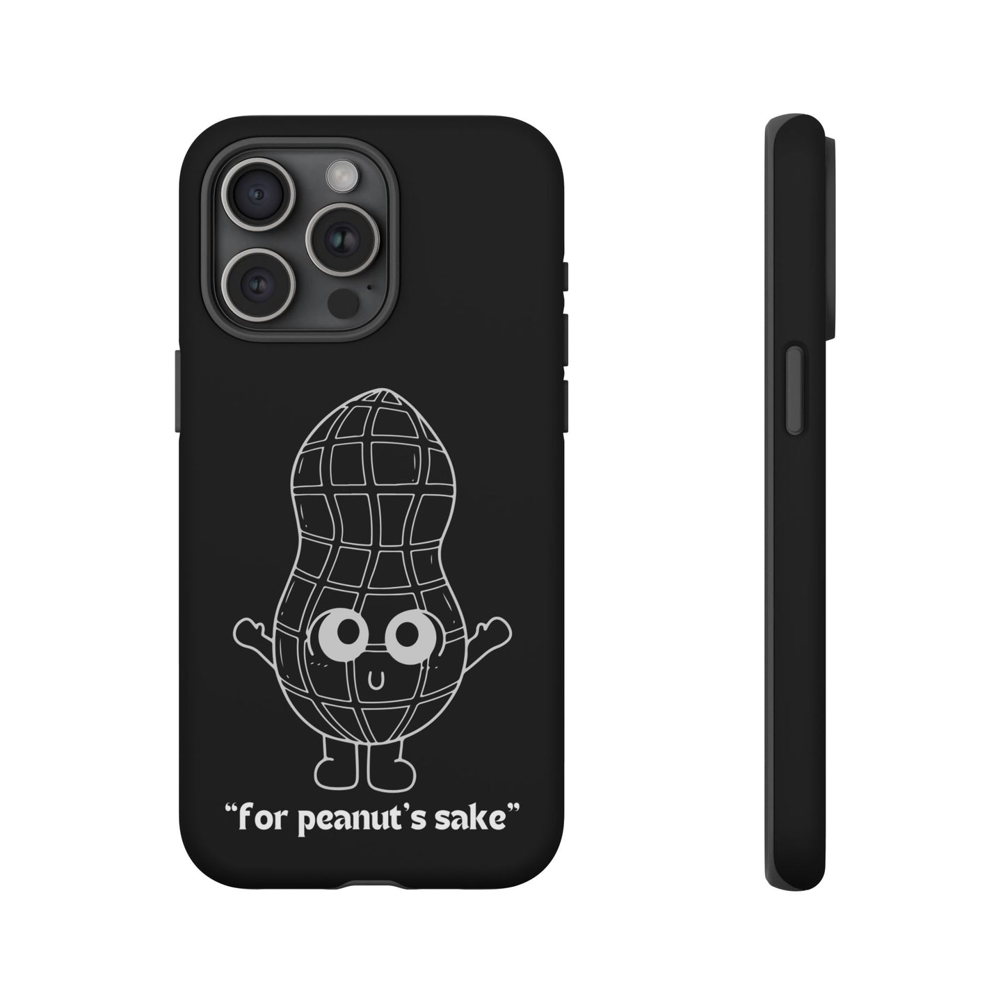 Peanut Cell Phone Tough Case (black)