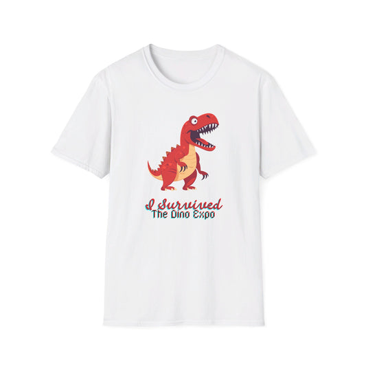 I Survived the Dino Expo Men's Softstyle T-Shirt