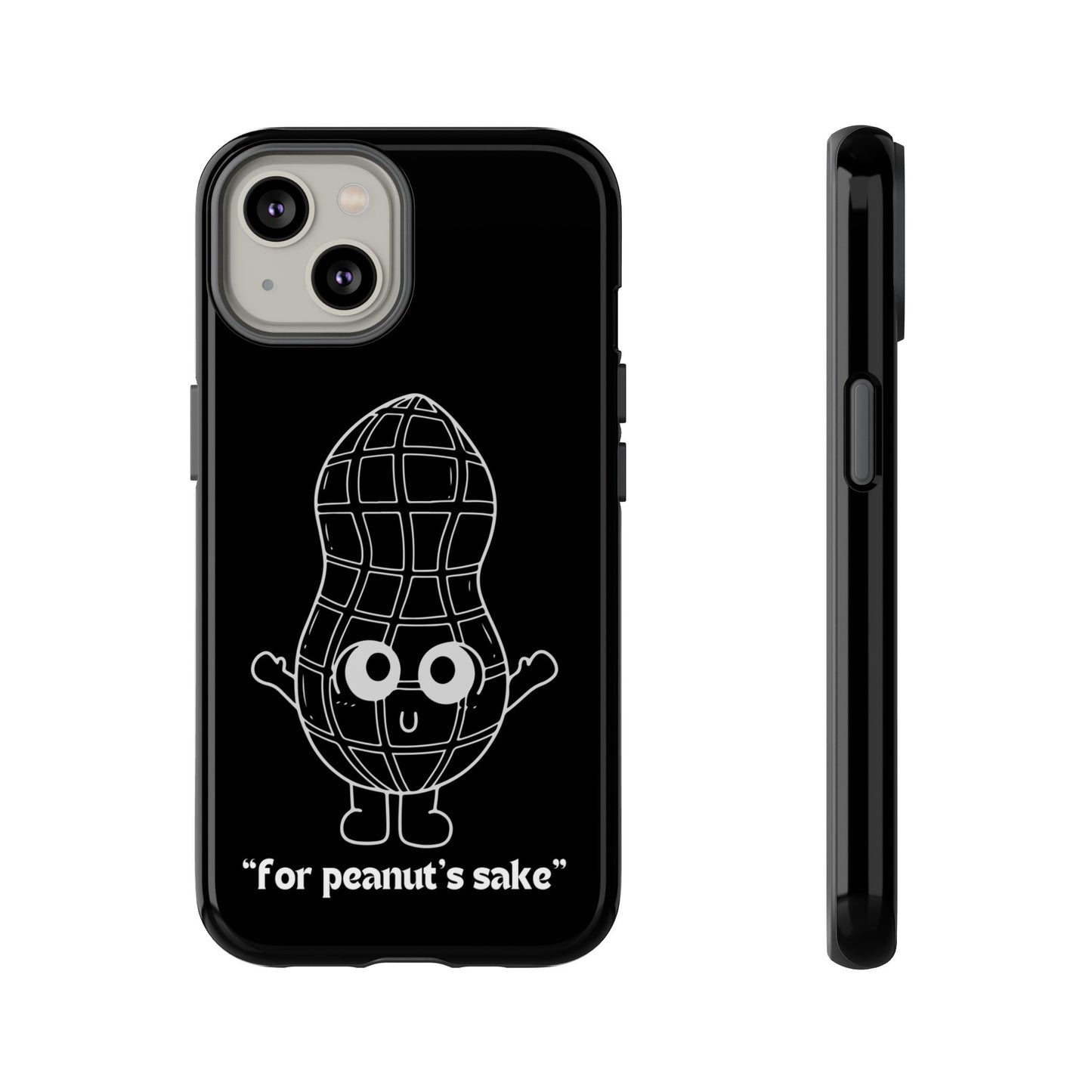 Peanut Cell Phone Tough Case (black)