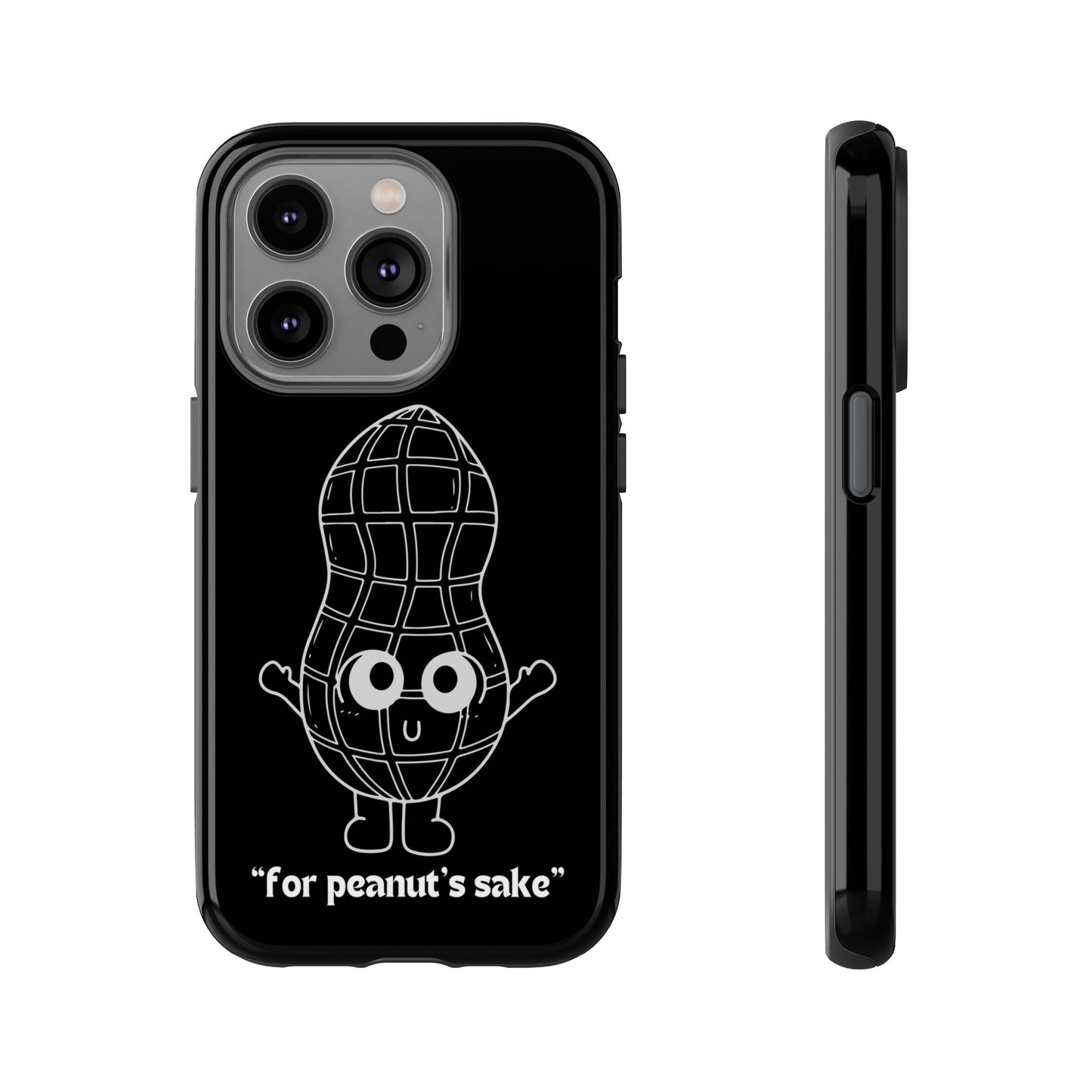 Peanut Cell Phone Tough Case (black)