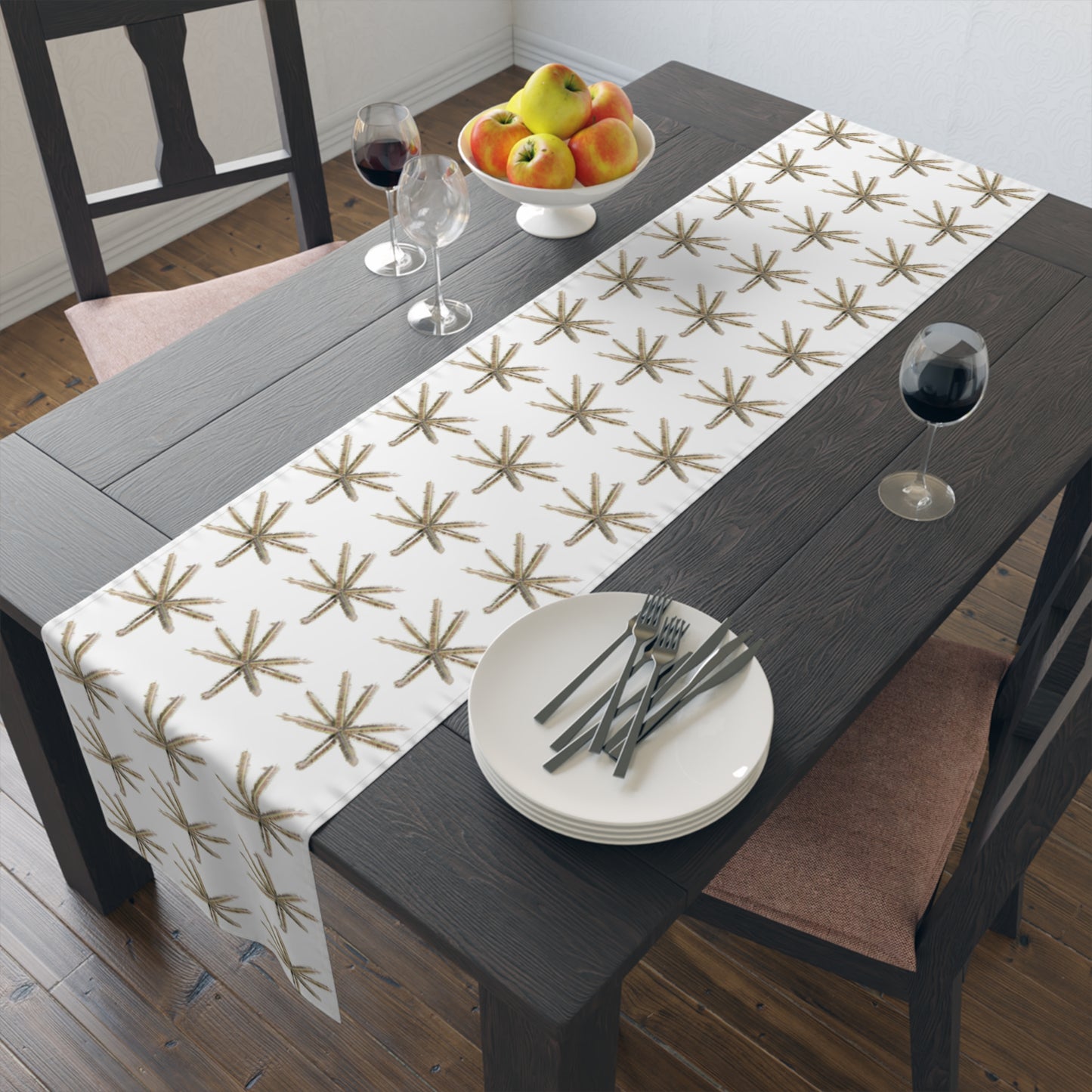 Wiregrass Table Runner (Cotton, Poly)