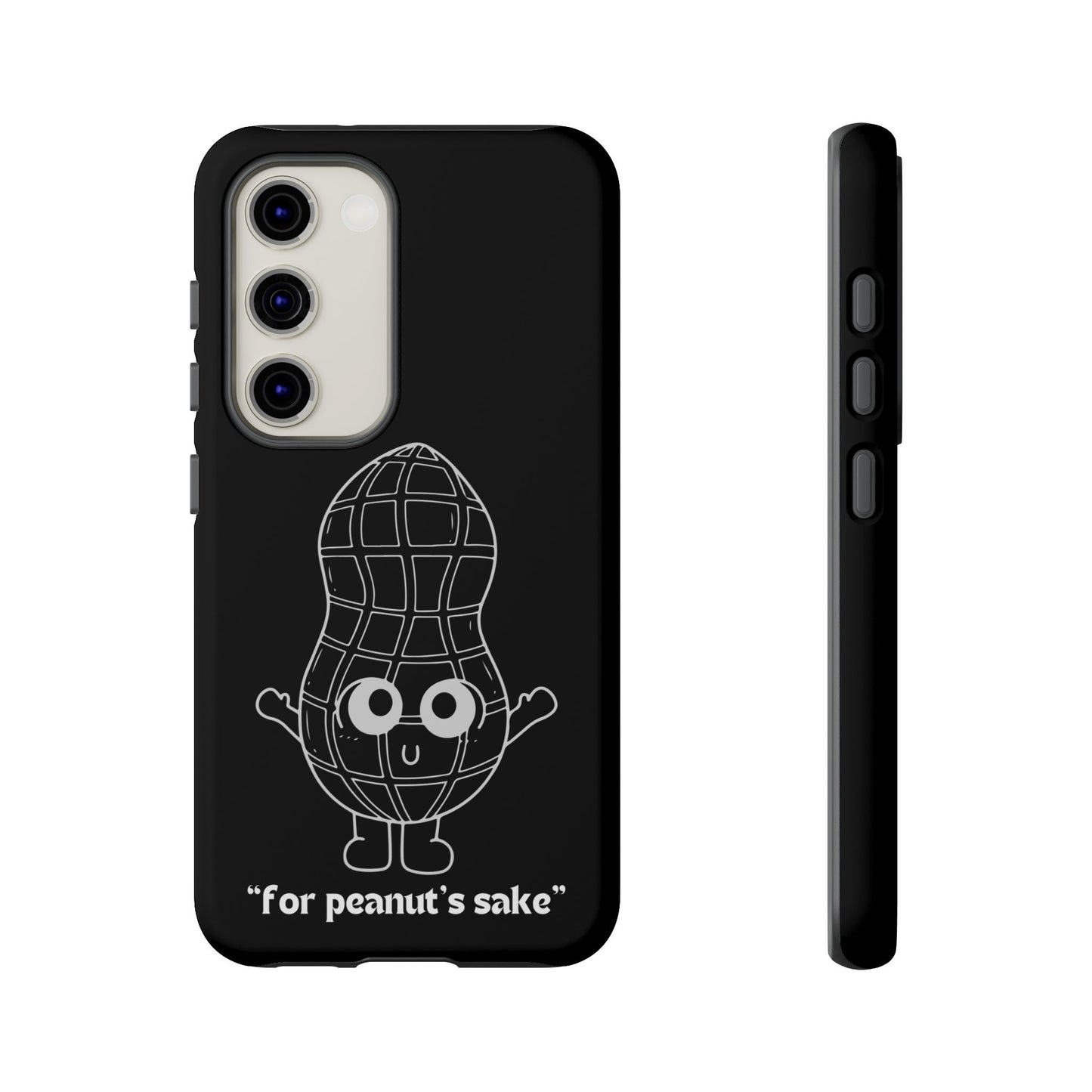 Peanut Cell Phone Tough Case (black)