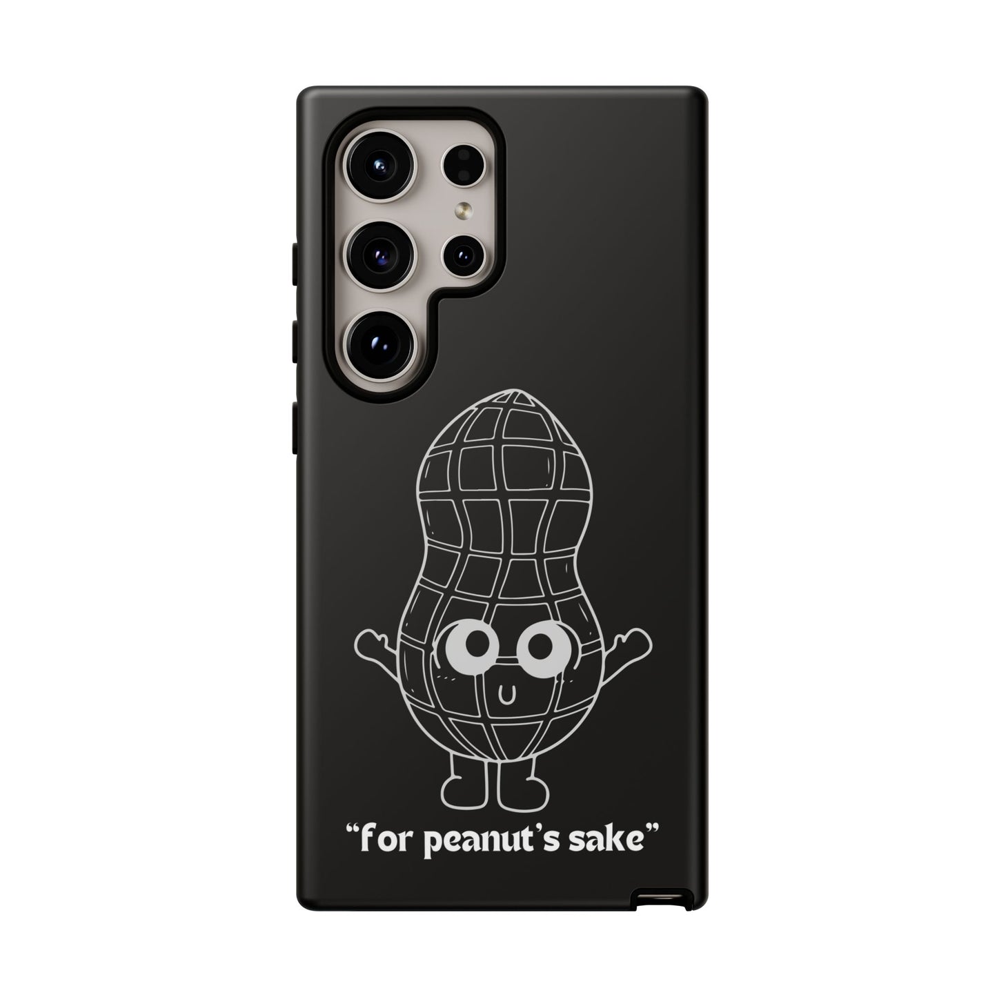 Peanut Cell Phone Tough Case (black)